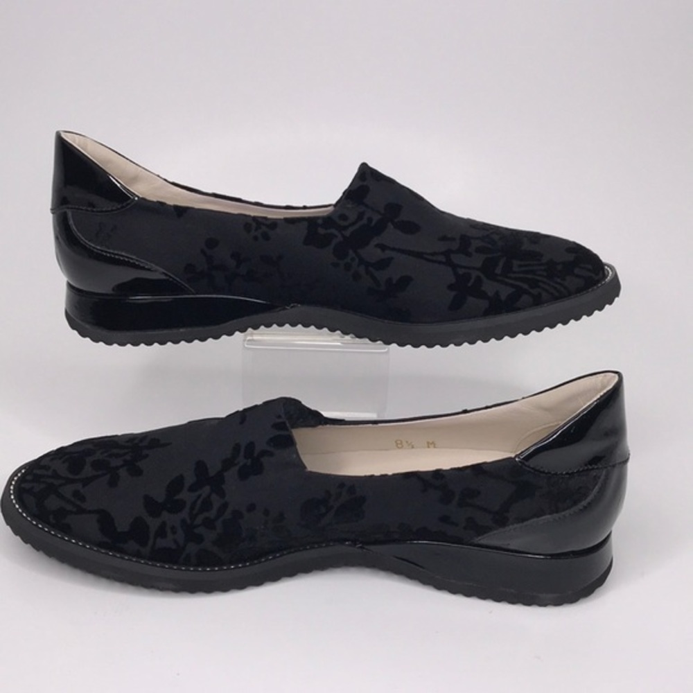 AMALFI by Rangoni Black Eufemio Loafers sz 8.5 - Picture 6 of 12
